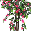 165cm Potted Artificial Azalea Flowers Tree Large Fake Plants In/Outdoor Garden