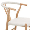 Dusk Jade Ivory Boucle & Light Beech Set of 2 Dining Chairs RRP £599