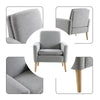 Occasional Armchair Comfy Accent Chair with Upholstered Single Sofa Arm Chairs
