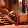 Musical Lamp Post Christmas Street Lamp with Colourful Lights