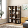 Industrial Open Shelf Display Rack with 2 Anti-tipping Kits-Brown