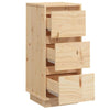 Sideboards 2 pcs 32x34x75 Solid Wood Pine P1U0