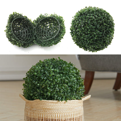 Artificial Grass Ball Round Boxwood Green Plant Indoor Outdoor Garden Decoration