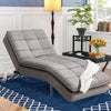 Convertible Lounge Sofa Bed Recliner Velvet Sleeper Chaise Tufted Daybed Couch
