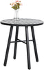 Outdoor Furniture Coffee Table Patio Furniture Garden Metal Table Rattan Chairs
