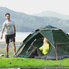 3-4 Person Man Tent Folding Camping Hiking Outdoor Beach Tent Waterproof UK