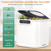 Smilesun 4L Electric Composter for Kitchen Smart Compost Bin Odourless Indoor