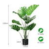 120cm Artificial Monstera Plants 10 Different Leaves