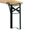 Folding Wooden Beer Table and Bench Set Garden Outdoor Bistro Bench Desk Chairs