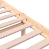 Bed Frame Solid Wood 100x200 cm