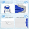 High Back Boat Seat Folding Fishing Captain Boat Seat w/ Sponge Cushion