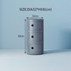 Modern Bedside Table Bedroom Sofa Side End Multi-functional Round Storage Unit
