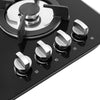 Portable Caravan Kitchen Camper Van 4 Burner Gas Hob LPG Stove Camping Cooker