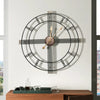 60CM Industrial Retro Roman Metal Wall Clock