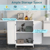 Bathroom Floor Cabinet Free Standing Storage Cupboard Display Organiser
