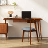 Wood Dining Chairs Set of 2 with Padded Seat