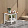 Semicircular Shower Bench 2-Tier Bath Bench Seat Bathroom Inside Shower Stool