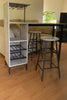 Counter Height Dining Table Set & Stools Grey Kitchen Bar Bistro Home Furniture
