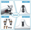 Chrome Bathroom Thermostatic Bath Shower Mixer Taps Deck Mounted Valve Bar Tap