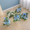 Geometric Metal Frame Flower Stand Pedestal Rack Wedding Centerpiece Stage Deco