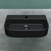 Countertop Basin Bathroom Sink Ceramic Rectangle Small Sink 380mm Wide