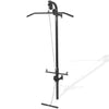 Wall-mounted Home Gym with 2 Pulleys Cable Pull-up Station Bar Training vidaXL