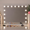 15 LED Hollywood Vanity Makeup Mirror Table Wall Lighted Mirror 58x45cm Light Up