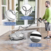 Concrete Cleaner Pressure Washer Surface Cleaner Undercarriage Washer Attachment