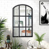 Large Arch Mirror Window Style Wall Mirror Home Decor Rustic Art Room Hallway UK
