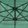 Bulliing Garden Parasol with Steel Green 288x288x225 ,Beach Parasol, R6G4