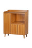 3 Doors Storage Cabinet Wooden Cupboard Buffet Sideboard With 4 Tiers Shelves