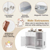 Cat Litter Box Enclosure Hidden Cat Washroom Side Cabinet