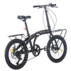 Folding Bicycle 20 Inch Bikes for Adults 7-Speed Variable Foldable City Bicycle