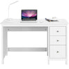 Computer Desk Wooden PC Laptop Table Writing Workstation with 3 Drawers