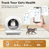 Automatic Cat Litter Box 65L Self Cleaning Litter Tray Smart App Control WIFI