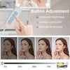 Dressing Table Vanity Makeup Desk With LED Light Mirror And Stool Drawer Bedroom