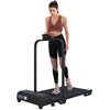 Folding Walking Pad Treadmill 2.5HP Under Desk Walking Machine w/ Remote 10km/h