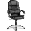 Ergonomic Computer Desk Chair w/ Adjustable Height & Upholstered Seat