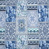 3 Piece Patchwork Bedspread Quilte Set Bedding Throw Rugs Pillowcase Double Size