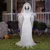Inflatable Halloween Ghost Bride Floating Blow-Up Outdoor Garden with LED Lights
