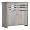 Grey Bathroom Under Sink Cabinet Basin Storage Cupboard Vanity Unit Furniture