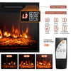 Fireplace TV Stand for TVs up to 55 Inches With 1400W Electric Fireplace Insert