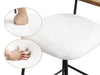 1/2/4/6x Bar Stool Breakfast Kitchen Pub Counter Chair with Backrest Footrest