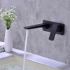 Black Bathroom Concealed Brass Faucet Single Handle Sink Bath Basin Mixer Taps