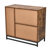 Freestanding Floor Wine Rack with Wine Bottles Holder, Whisky Liquor Cabinet Bar