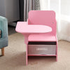 2 in 1 Children Chair Desk with Storage Bin Mysize Arts Craft Snack Toddler Kids