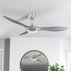 52" Ceiling Fan with Lighting LED Dimmable Lights Adjustable Wind Speed w/Remote
