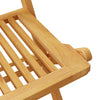 Garden Dining Set 3 Piece Outdoor Table and Chair Solid Wood Acacia