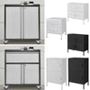 Office Metal Filing Cabinet Cupboard DrawerUnit Document Bedside Table Furniture