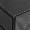 Fabric Cabinets Storage Unit Metal Frame Chest of Drawer Organiser Bedside Table
